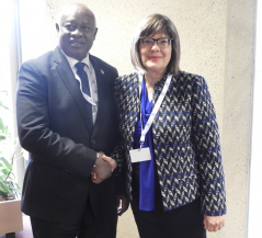 16. октобар 2018. Председница Народне скупштине са председником Парламента Гвинеје Бисао
